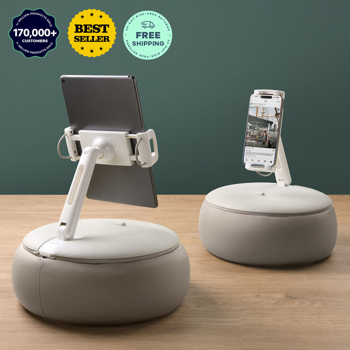 Pillow Stand for Tablets & Phones