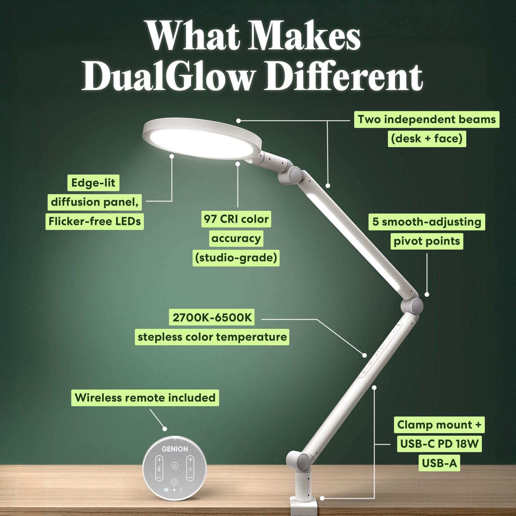 DualGlow Anchor Lamp