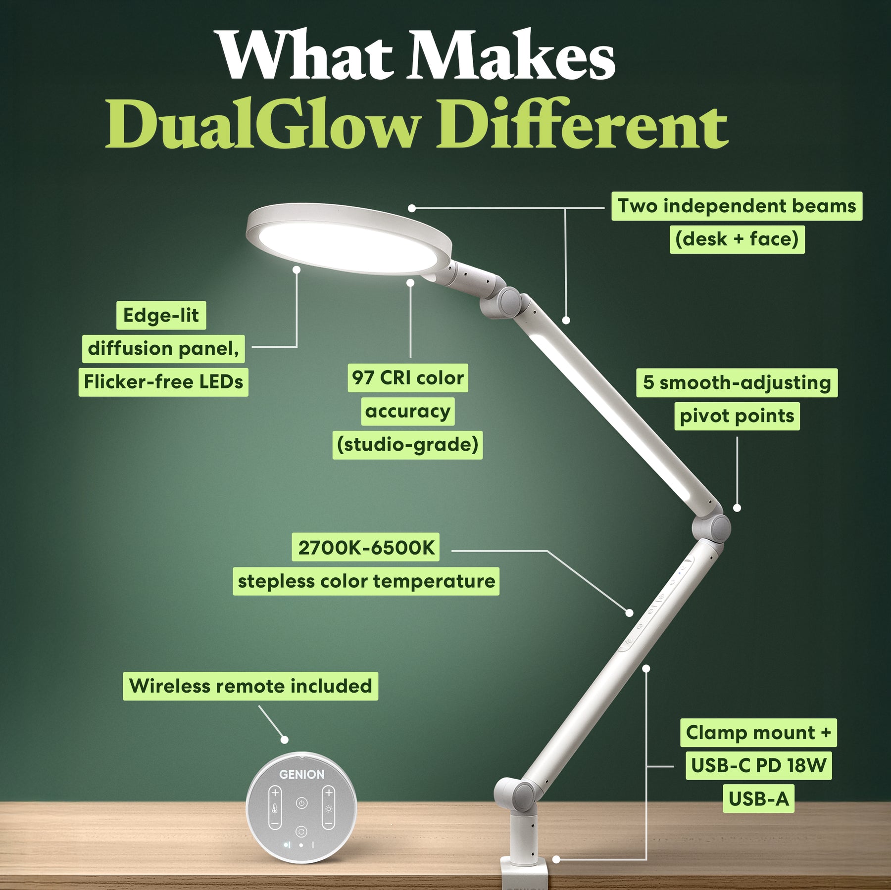 DualGlow Anchor Lamp