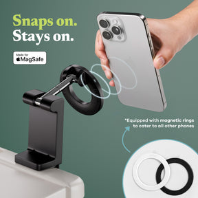 Clip&Go Magnetic Phone Holder
