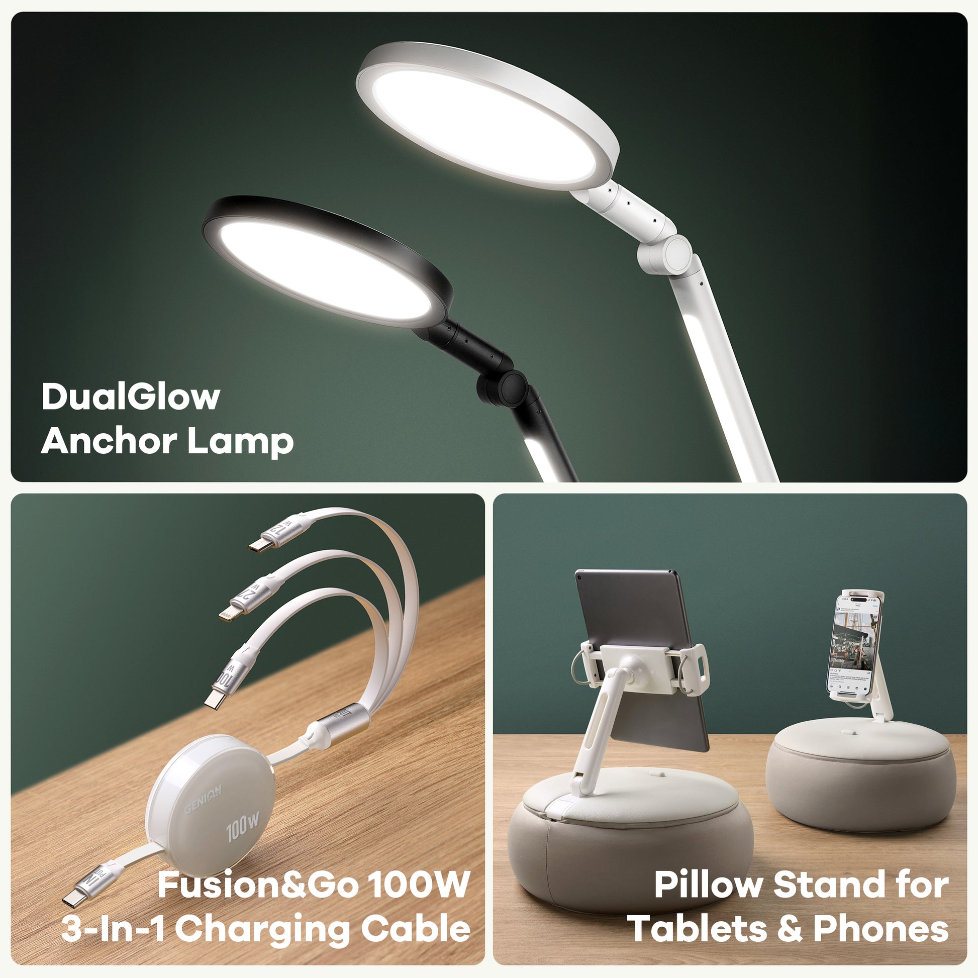 Desk & Lounge Kit (White)