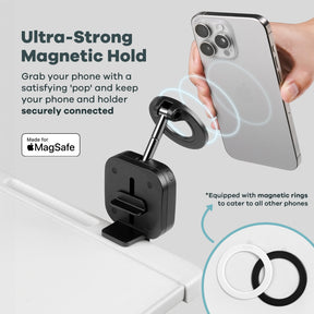 Clip&Go Magnetic Phone Holder